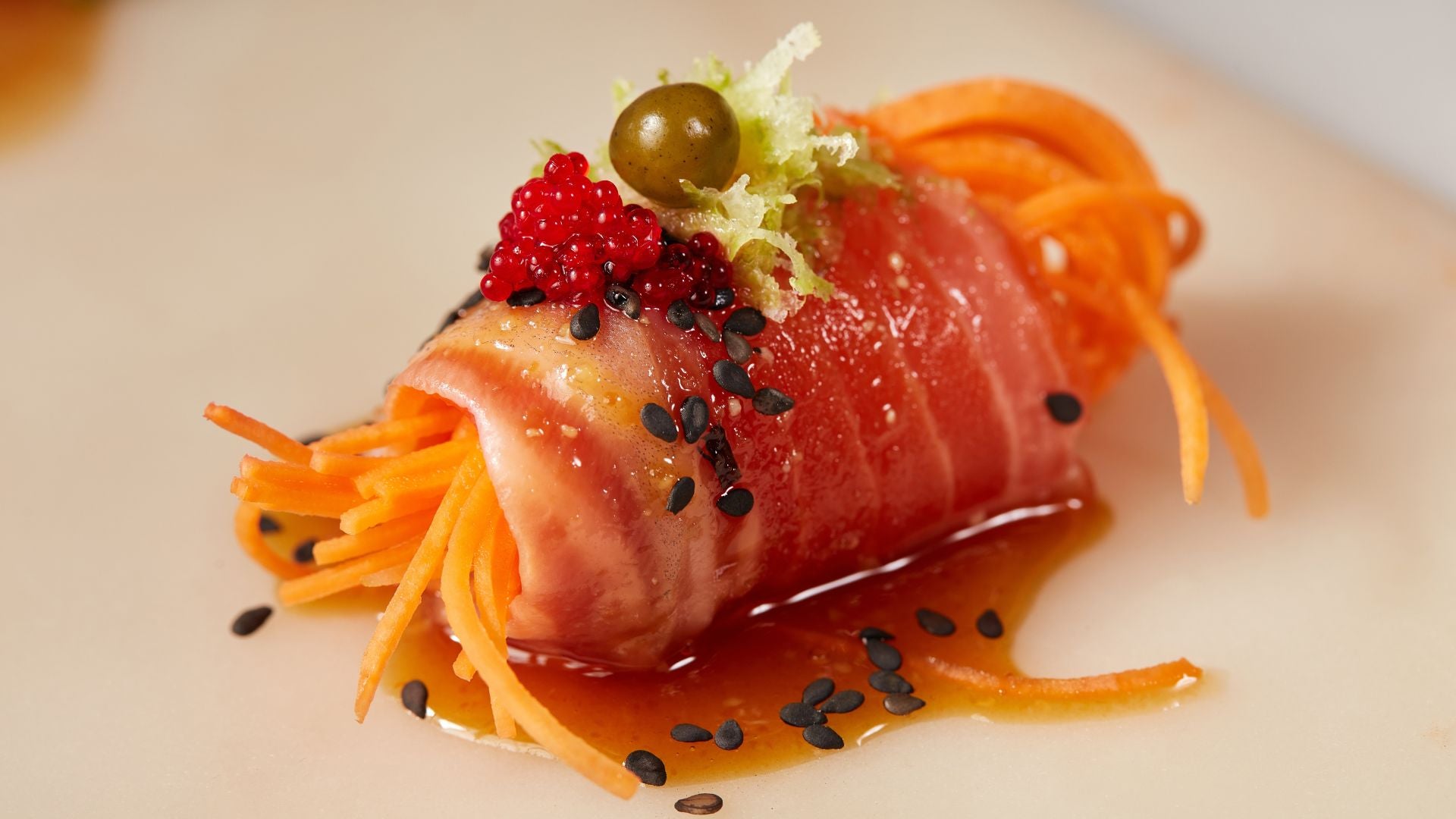 La cocina nikkei en sala omakase