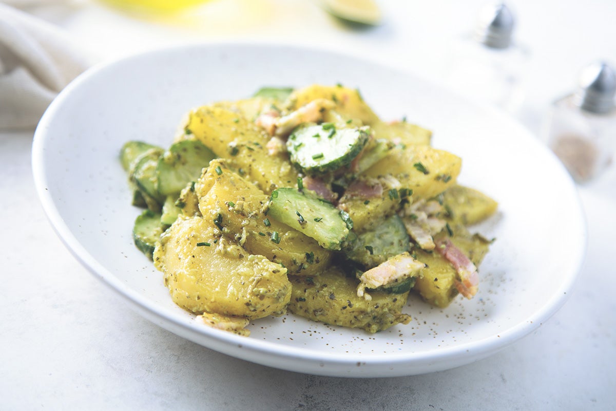 Ensalada de patata alemana o Kartoffelsalat
