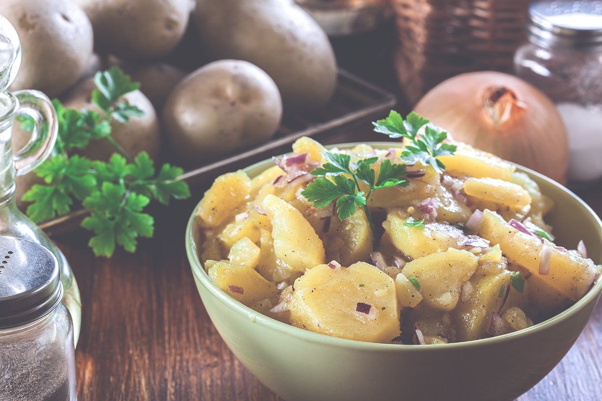Ensalada de patata alemana o Kartoffelsalat