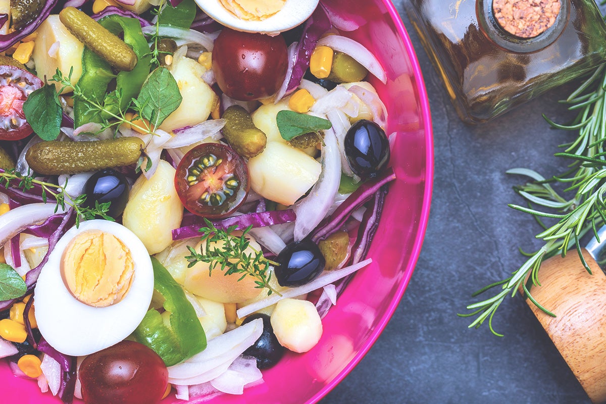 Ensalada de patata cántabra o piriñaca