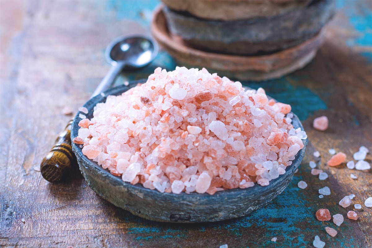 Sal del Himalaya o sal rosa