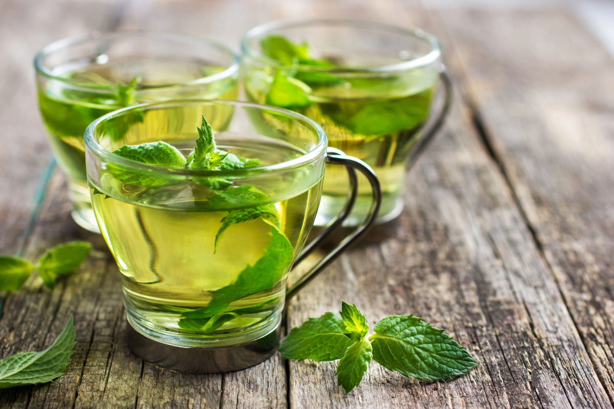 Té verde con azúcar y hierbabuena - Fine Dining Lovers