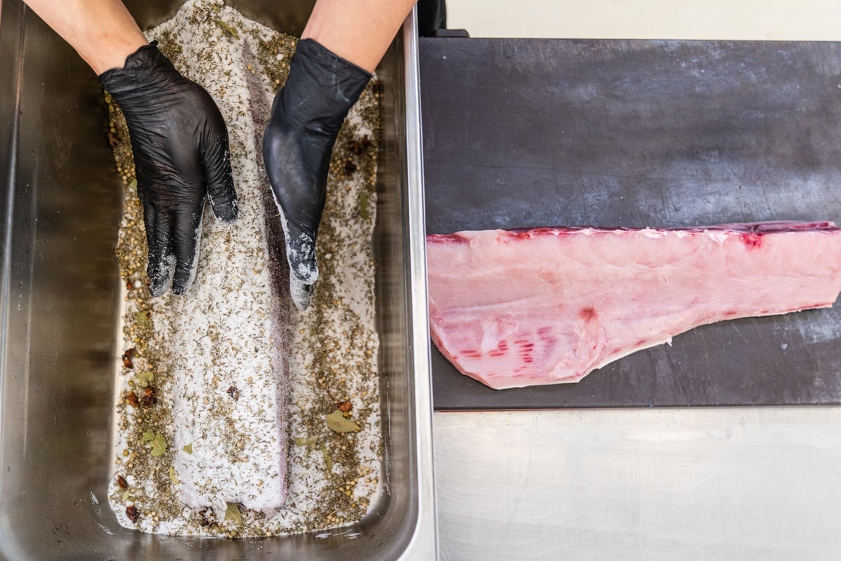 Las dos etapas de la maduración del pescado