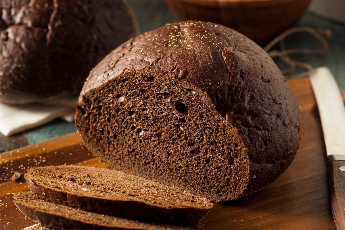 Pumpernickel bread