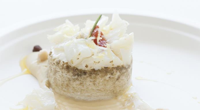 Cheesecake de baccalà