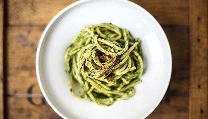 Achicoria con la pasta