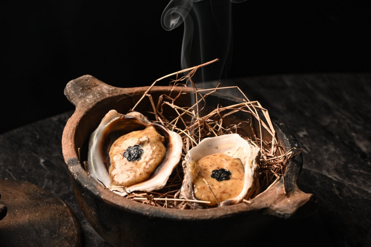 Ostras a la parrilla