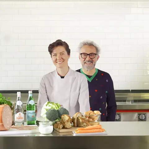 Massimo Bottura y Jessica Rosval
