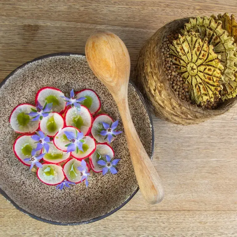 Elvia Barichara, uno de los platos del restaurante