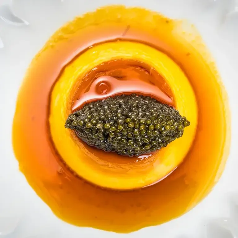 Flan de yema y flan de yema con vainilla Paulo Airaudo