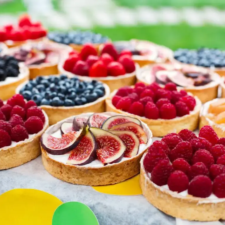 Tartas de frutas