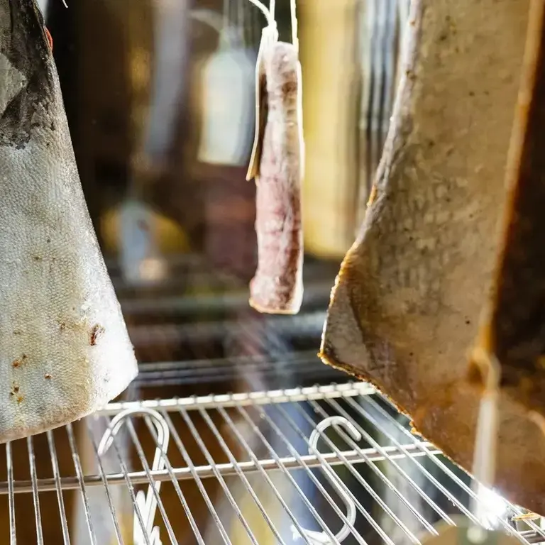 Cómo se madura el pescado en un restaurante italiano de primera