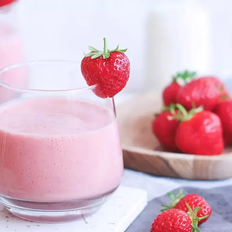 Batido de fresa