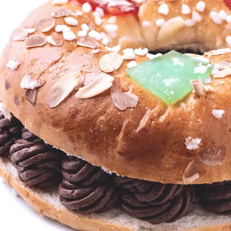 Roscón de Reyes de trufa