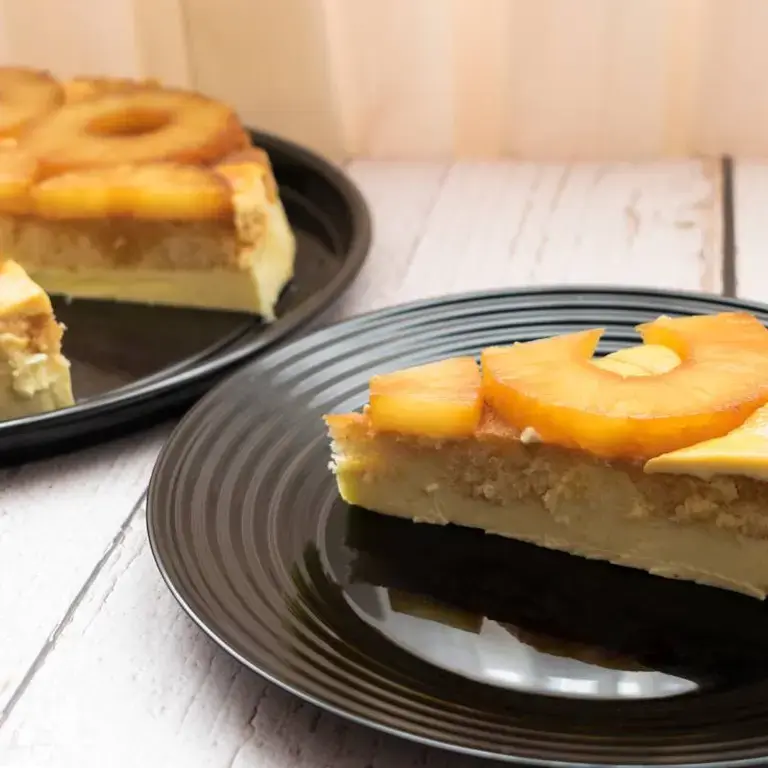 Tartas de frutas Tarta de piña
