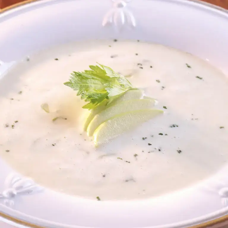 Vichyssoise de manzana