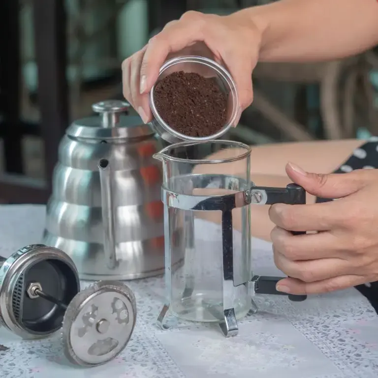 prensa francesa guía cuánto café