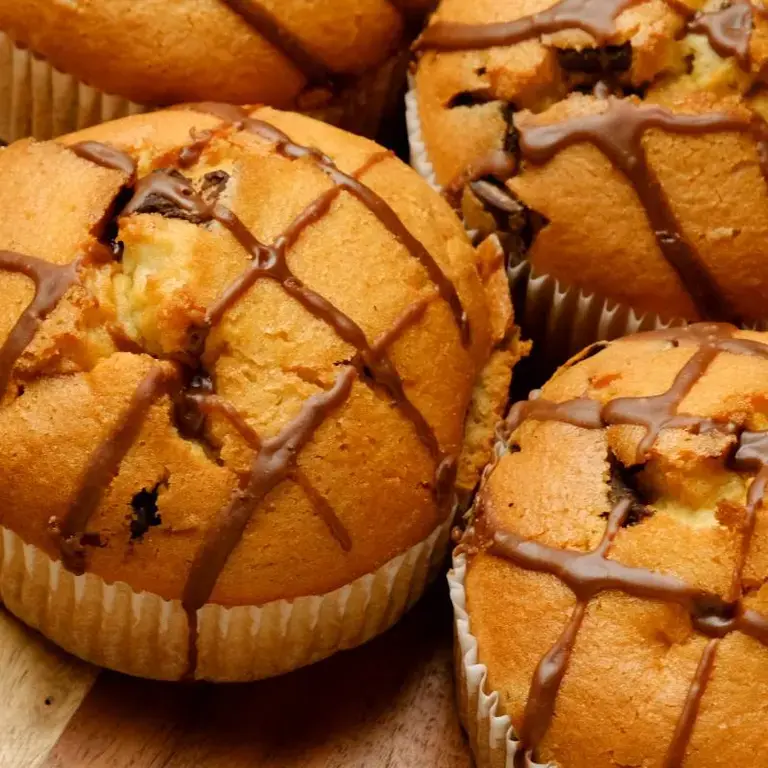 recetas fáciles muffins caseros muffin de chocolate y vainilla