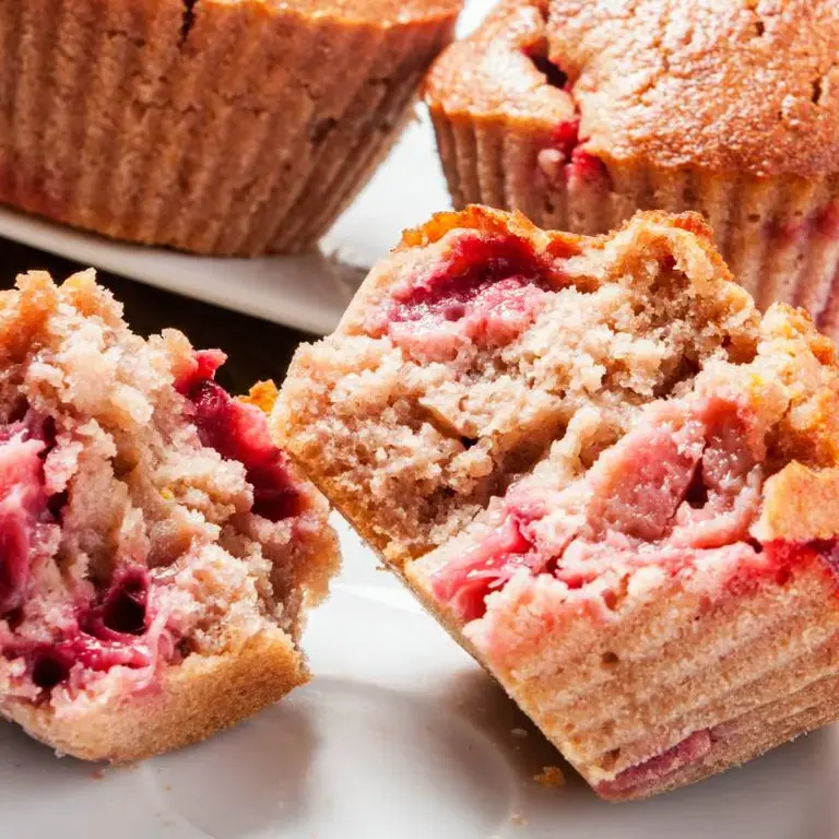 recetas fáciles muffins caseros muffin de fresa