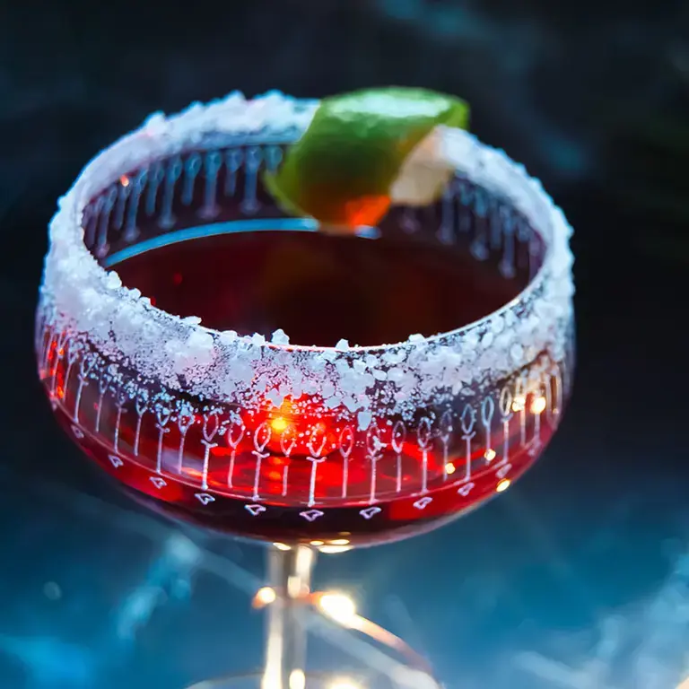 Cóctel Cosmopolitan navideño - Fine Dining Lovers