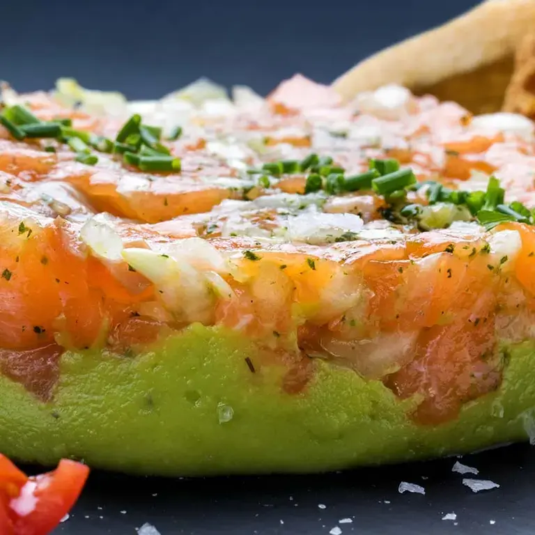 Pastel de salmón ahumado​ - Fine Dining Lovers