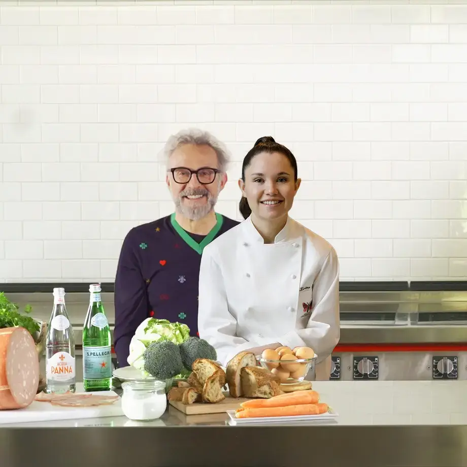 Massimo Bottura y Karime Lopez