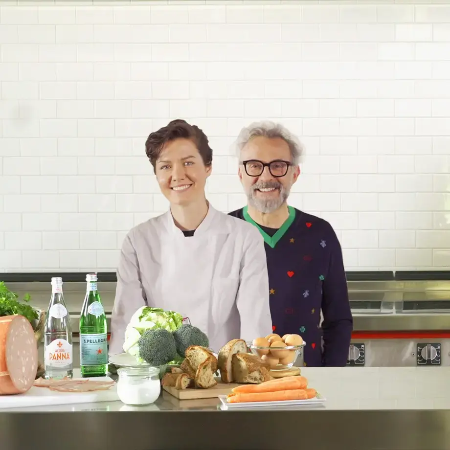 Massimo Bottura y Jessica Rosval