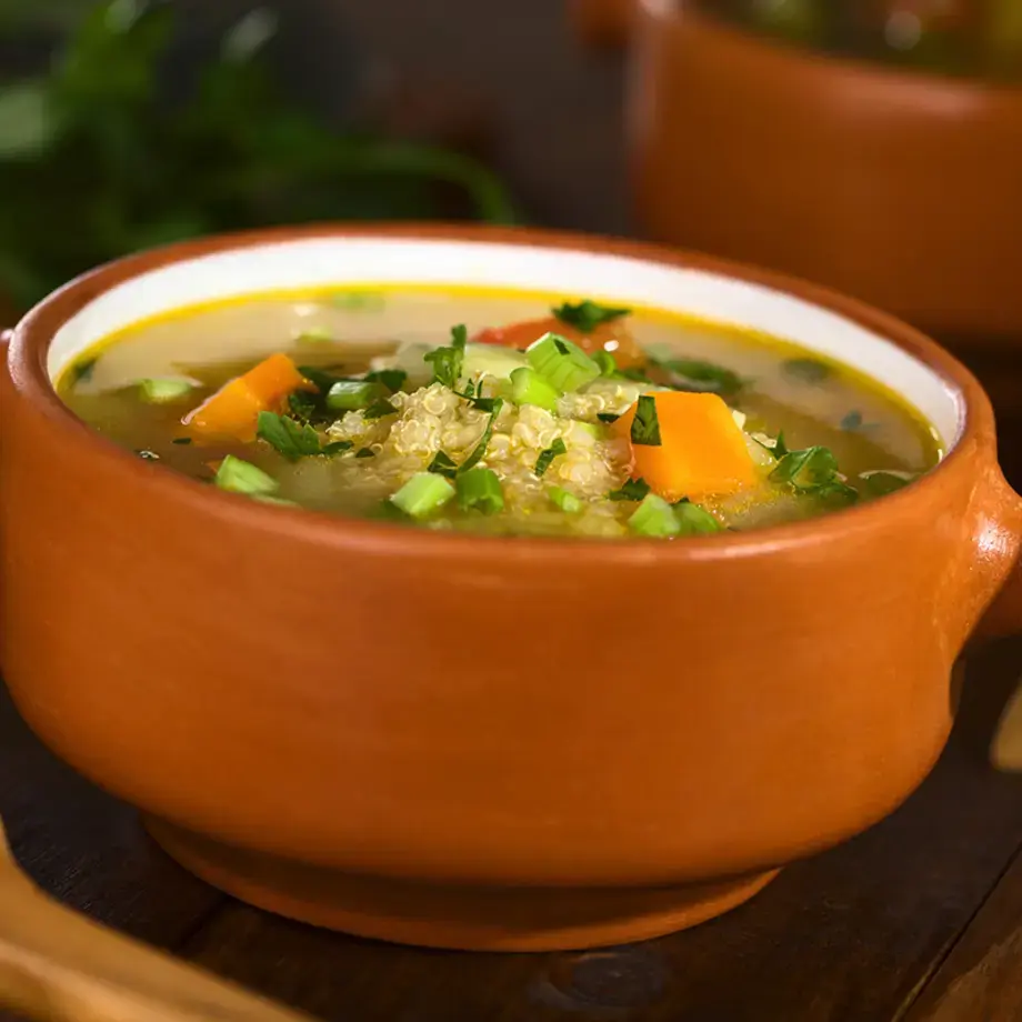 sopa de quinua - Fine Dining Lovers