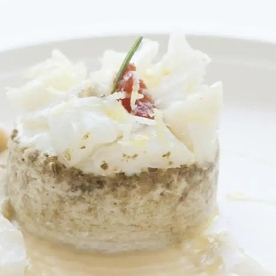 Cheesecake de baccalà