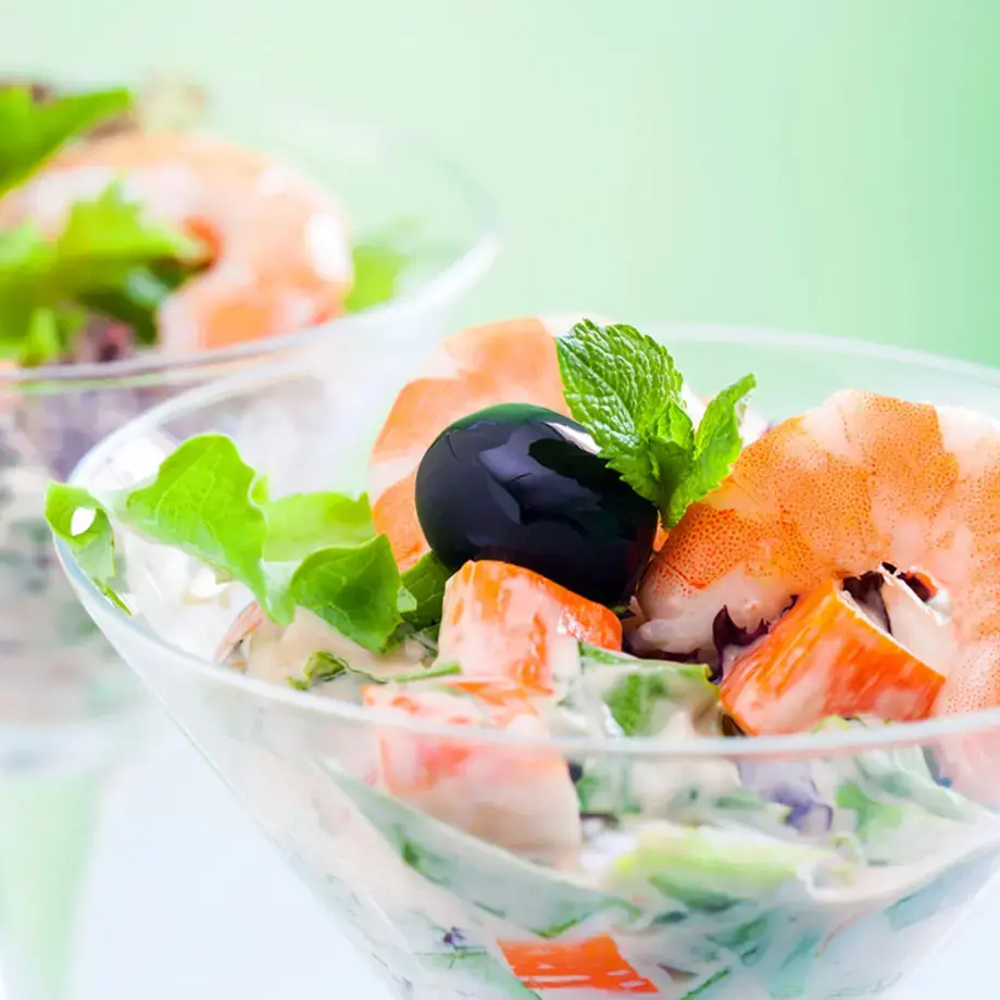 Cóctel de marisco tradicional​  - Fine Dining Lovers