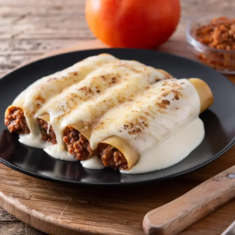 Canelones de carne