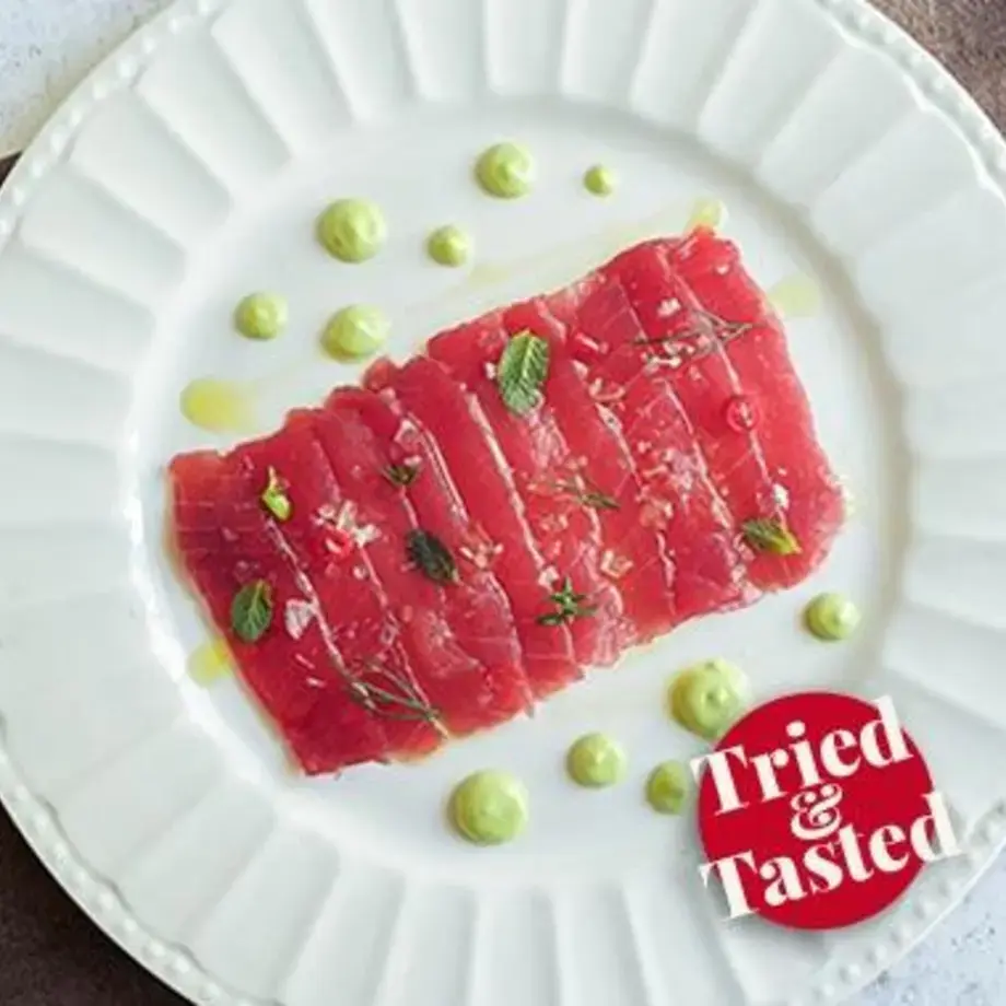 Carpaccio de atún fresco: receta fácil