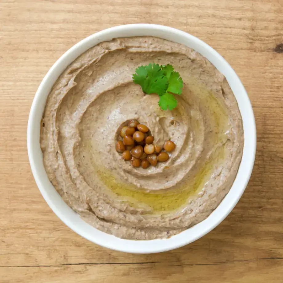 Hummus de lentejas - Fine Dining Lovers
