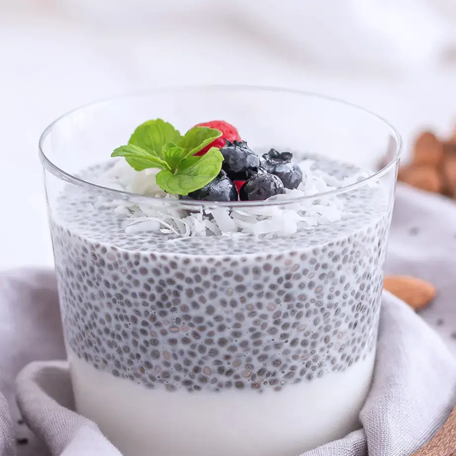 Pudin de chía (Chia Pudding)