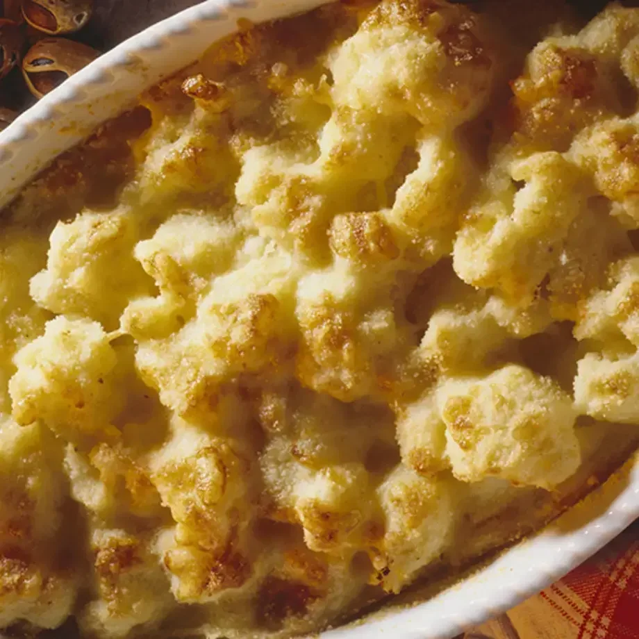 Coliflor gratinada