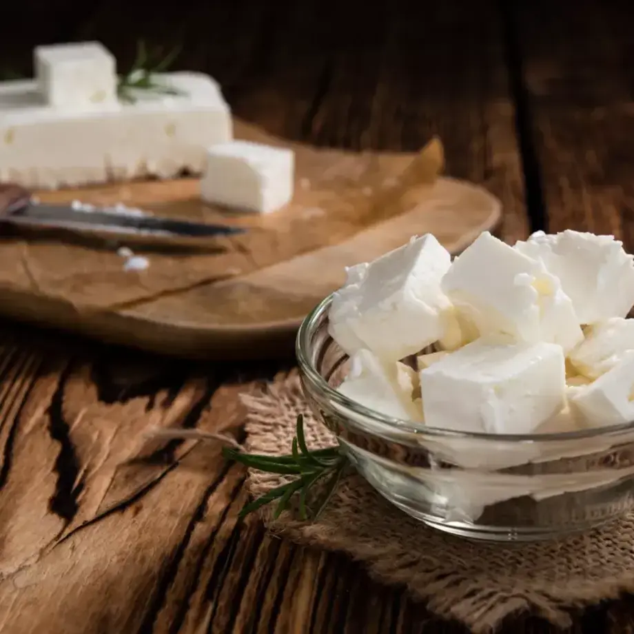 La receta para hacer feta vegano en casa