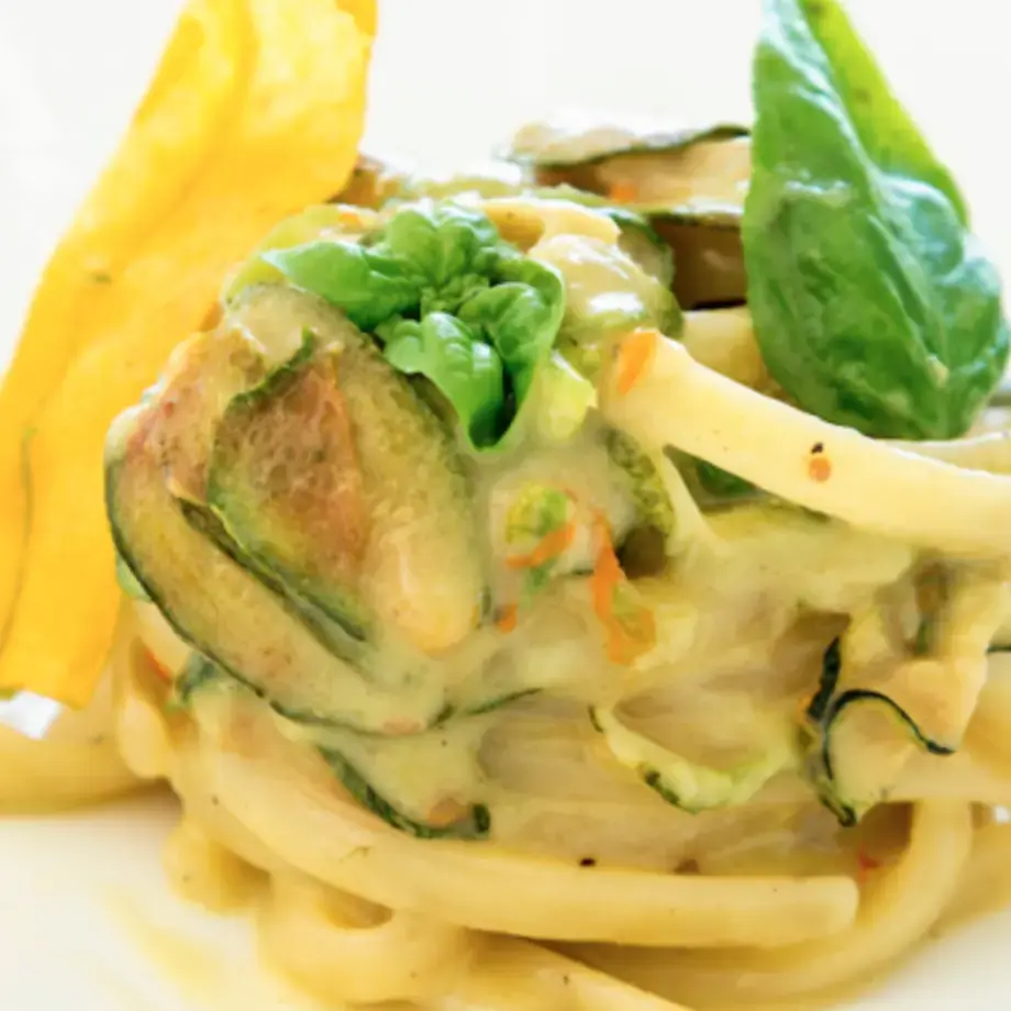 Espaguetis a la Nerano