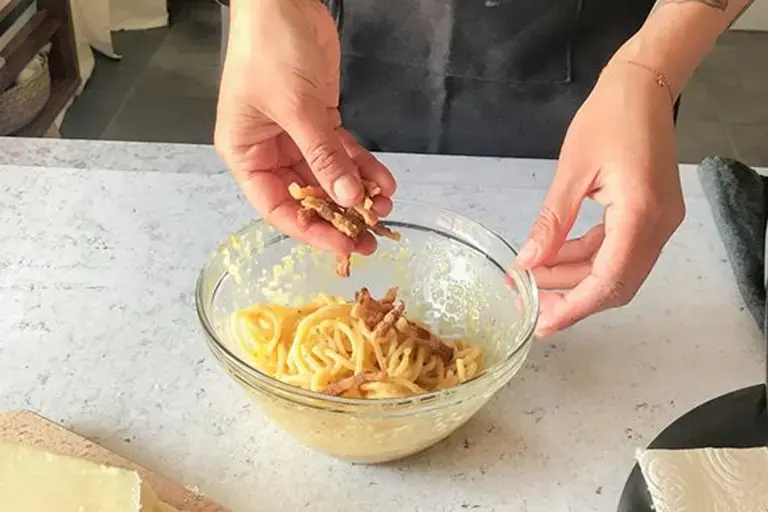 Carbonara Paso 11