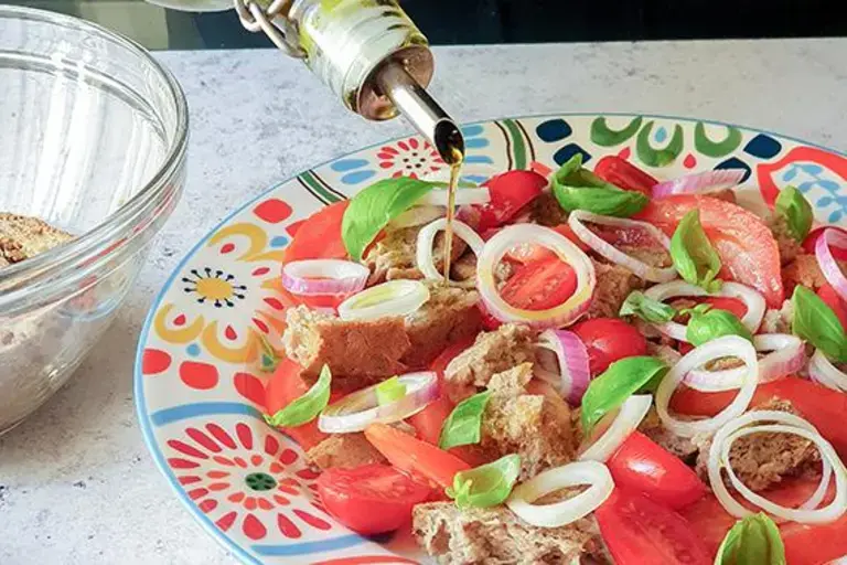 panzanella condimentos