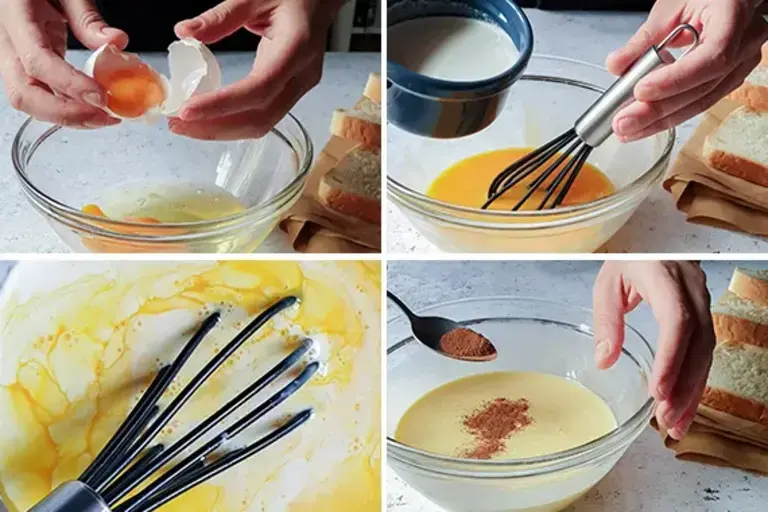 Tostadas francesas_Paso uno