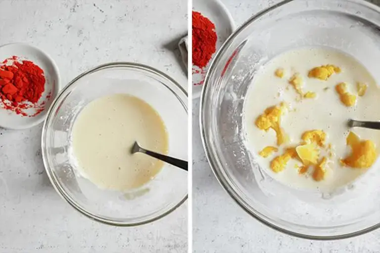 Receta de coliflor crujiente_Paso tres