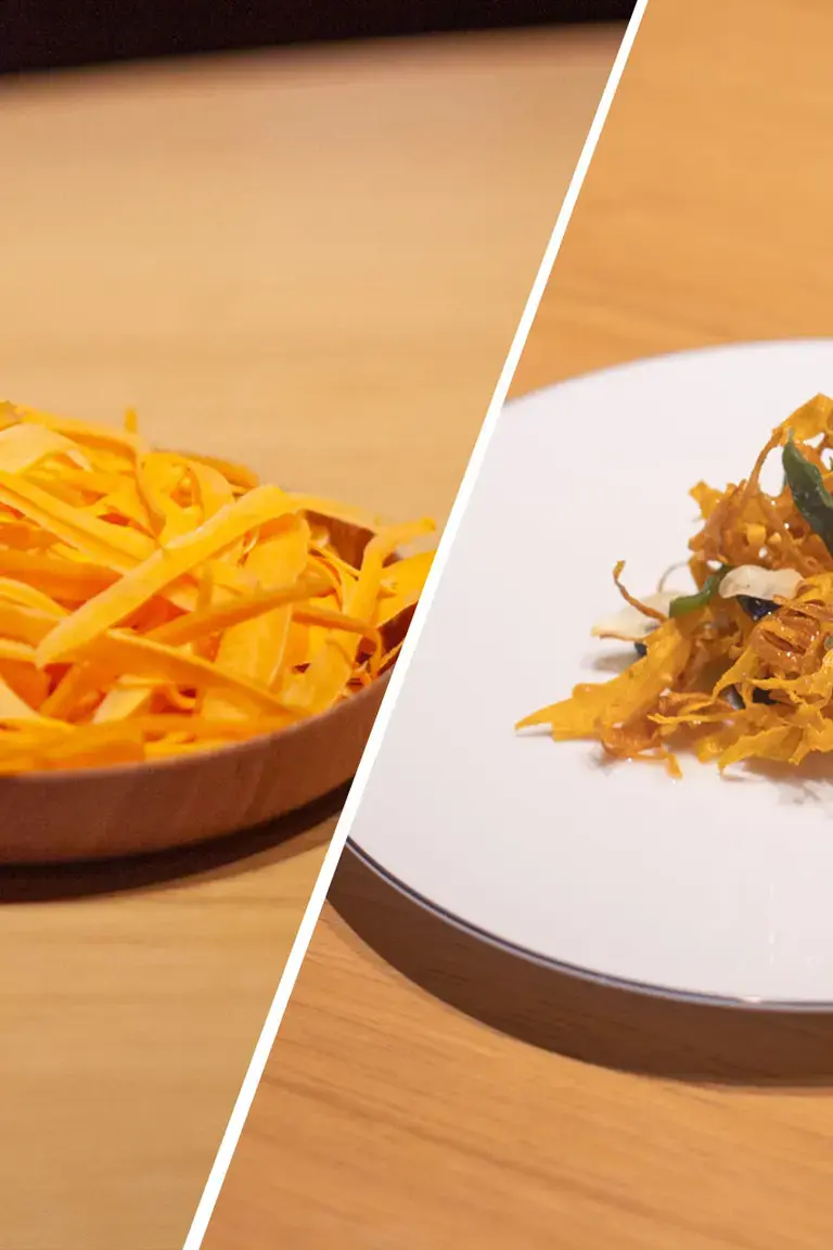 La zanahoria que quería ser pasta