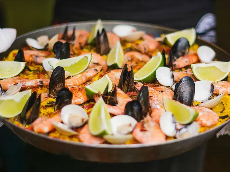 Tipos de paella
