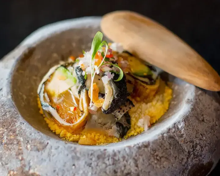 Plato del restaurante Maido