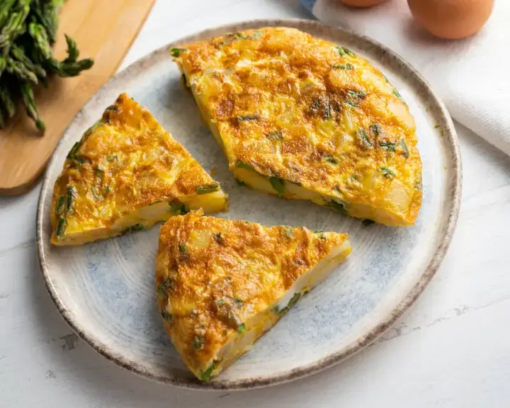 Tortilla de espárragos - Fine Dining Lovers