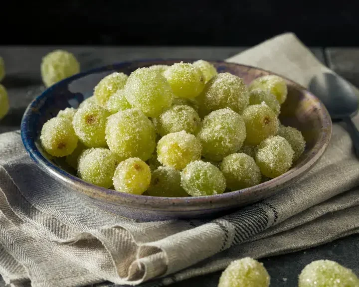 Uvas congeladas - Fine Dining Lovers