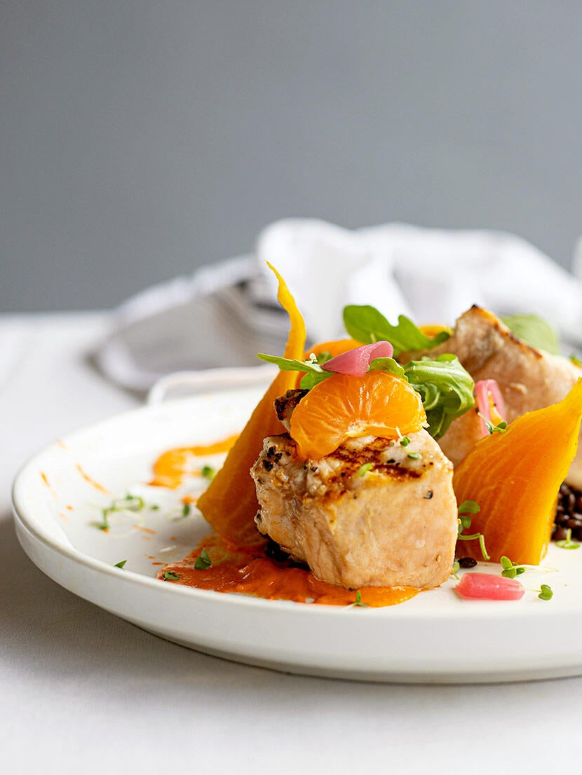 Cocina casera o alta cocina en casa